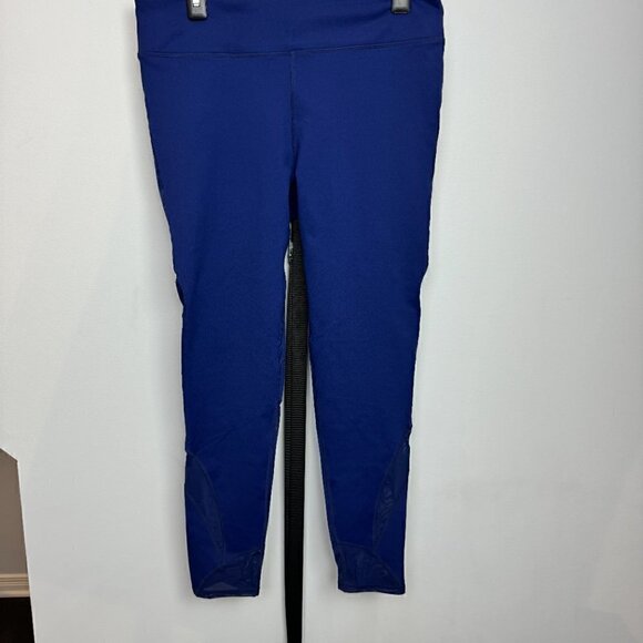 NWT - Fabletics Kim Leggings with Mesh inserts - Blue Size L - Picture 2 of 10